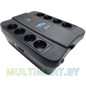 Источник бесперебойного питания Powercom Spider SPD-550U LCD USB
